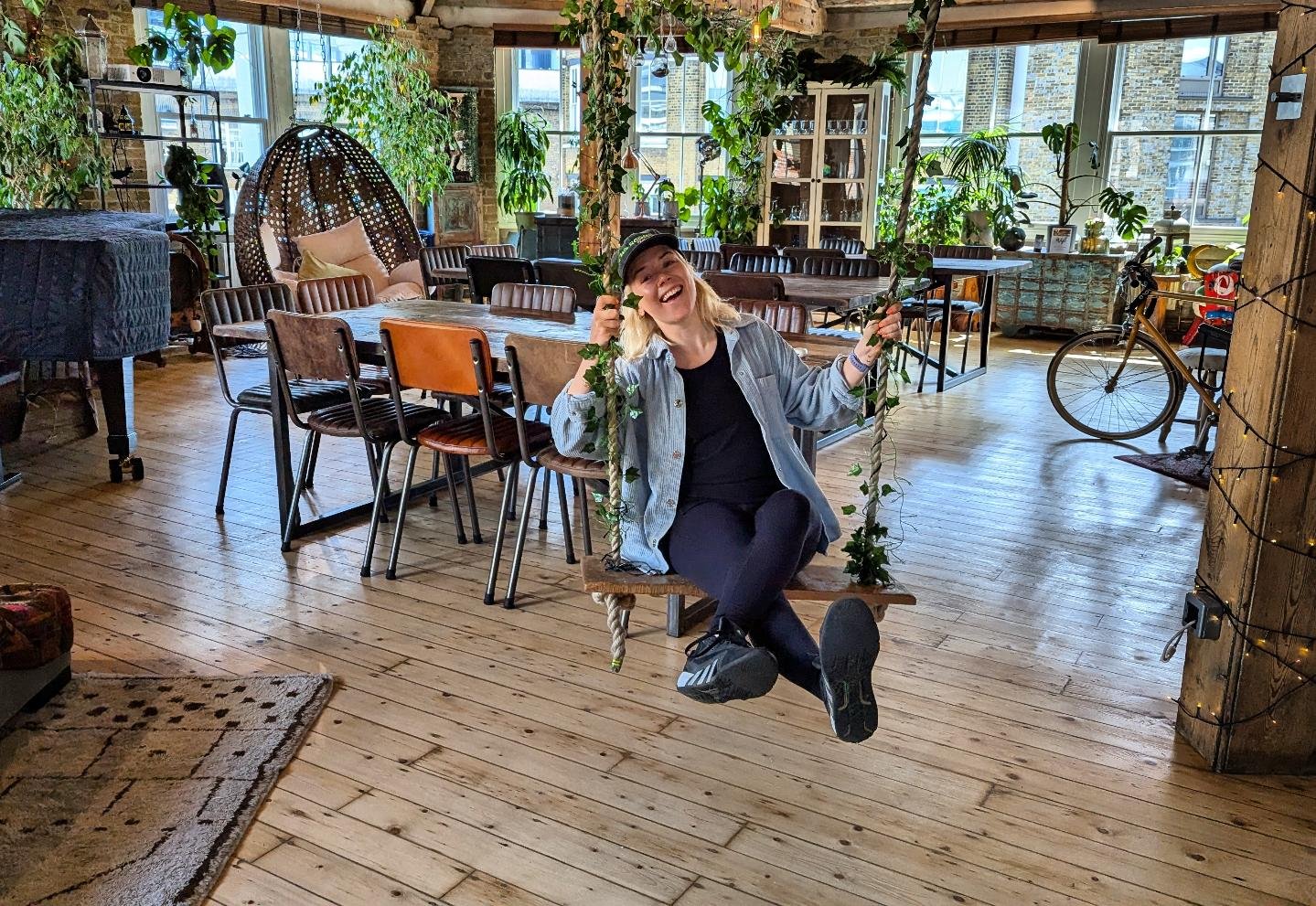 ✨ New Venue Alert! ✨👇 Our Founder Emily was out checking out this utterly GORGEOUS venue today... Any venue that has a swing that was installed by Keira-frickin-Knightly, gets the 'YEH' double thumbs up. 👍👍Want to run a wellbeing event outside o